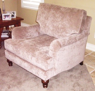 Custom Reupholstered chairs chair